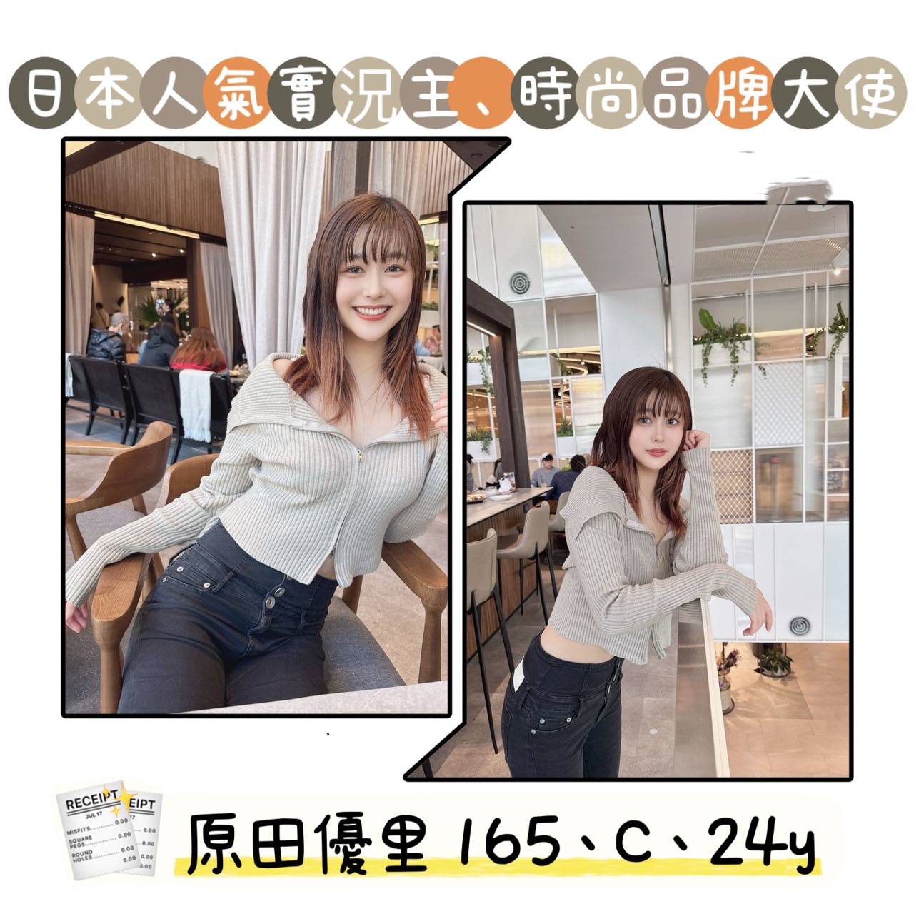 地區:台北 暱稱:原田優里